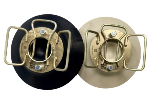 Подпятник в сборе R-45мм (белый с белым кронштейном) Ф380хН90